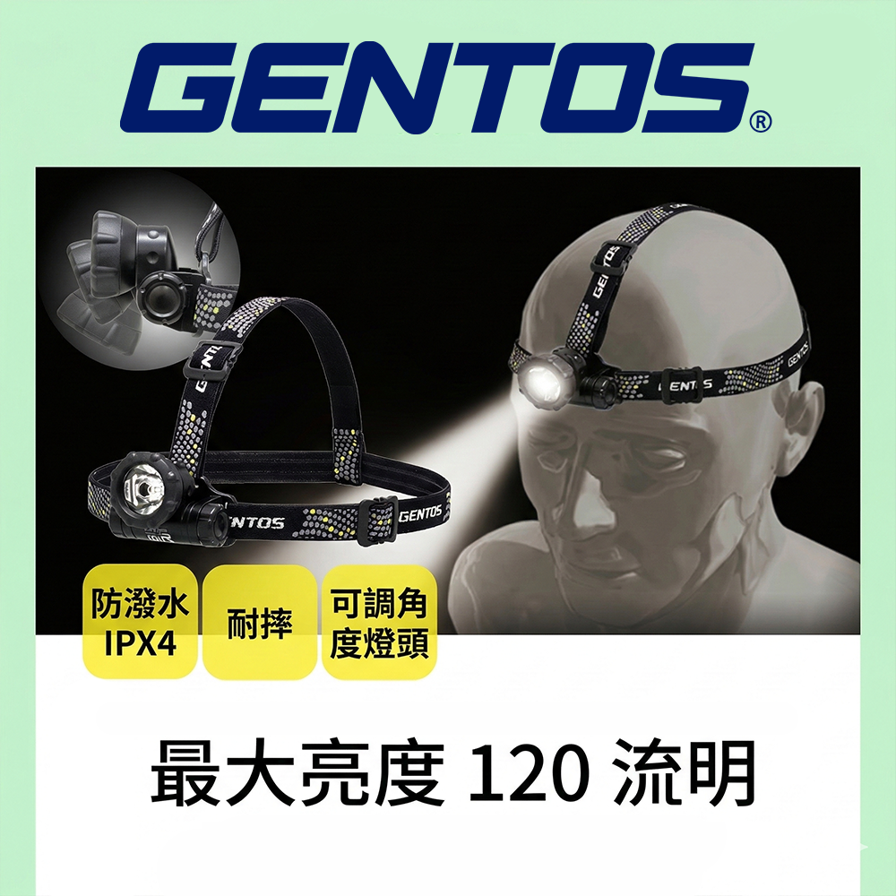 ｜保庇防災所｜13小時續航！GENTOS 日本專業頭燈 GTR-S31D 輕量頭燈 露營 登山照明 釣魚 地震停電防災-細節圖5