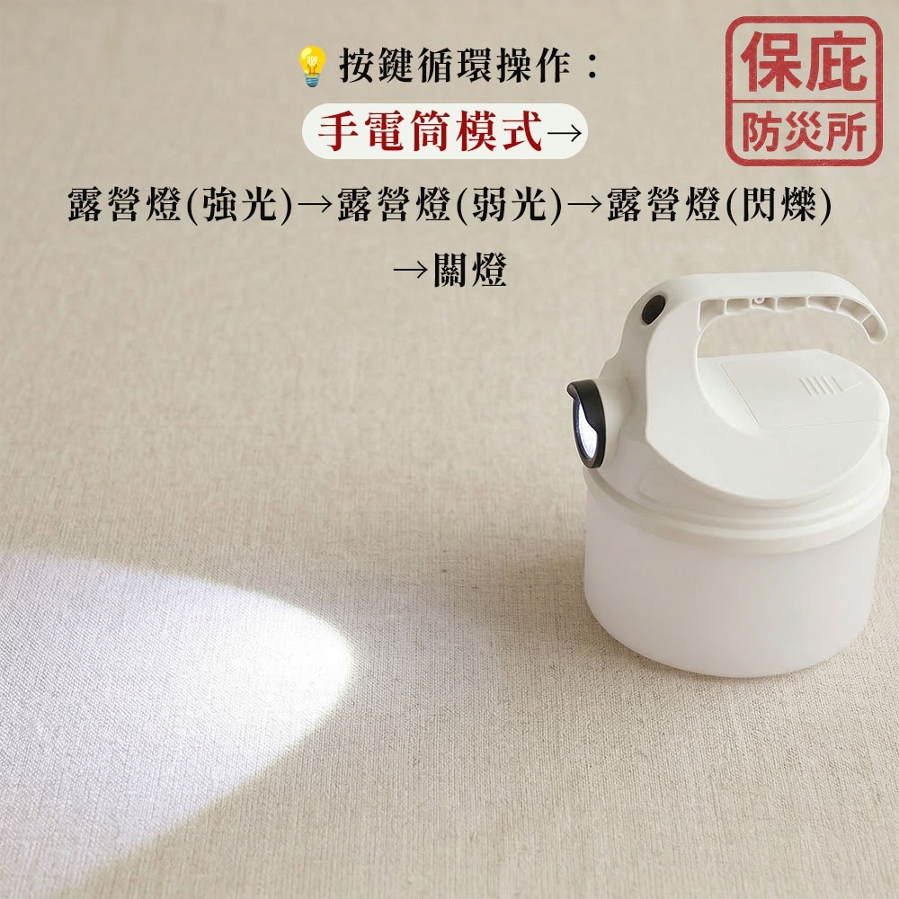 ｜保庇防災所｜是手電筒也是露營燈！日本HIRO兩用手電筒 30小時續航 戶外燈 登山照明 停電 緊急照明 防災燈 電池用-細節圖4