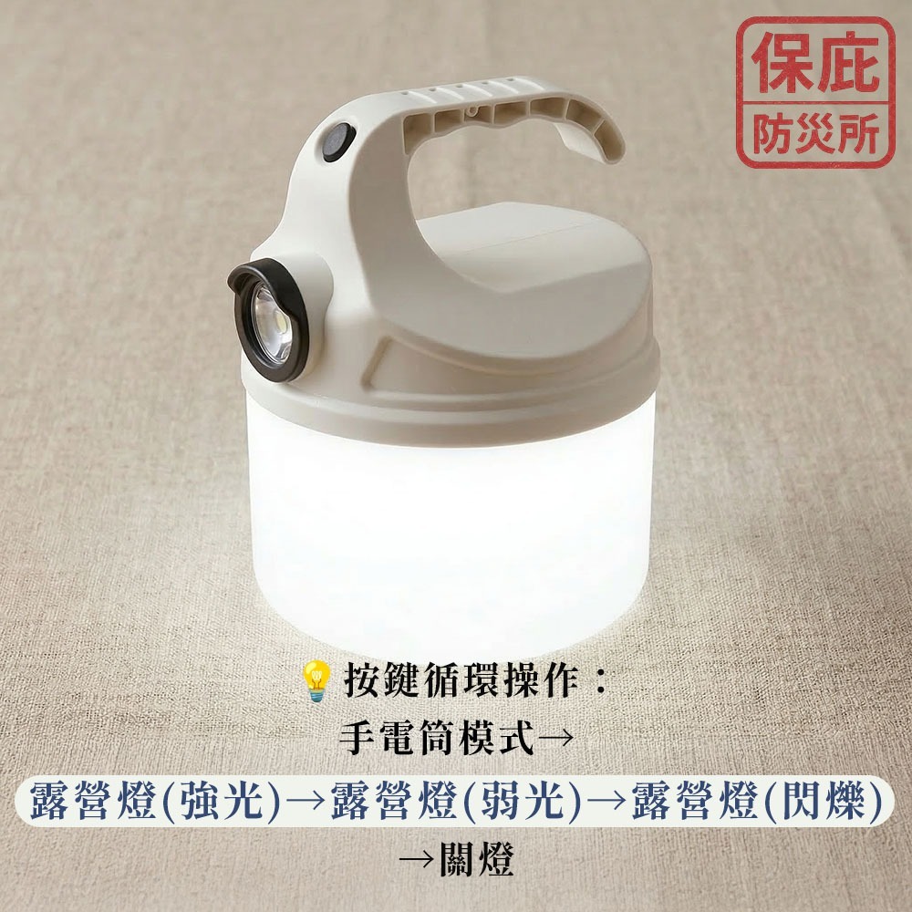 ｜保庇防災所｜是手電筒也是露營燈！日本HIRO兩用手電筒 30小時續航 戶外燈 登山照明 停電 緊急照明 防災燈 電池用-細節圖5