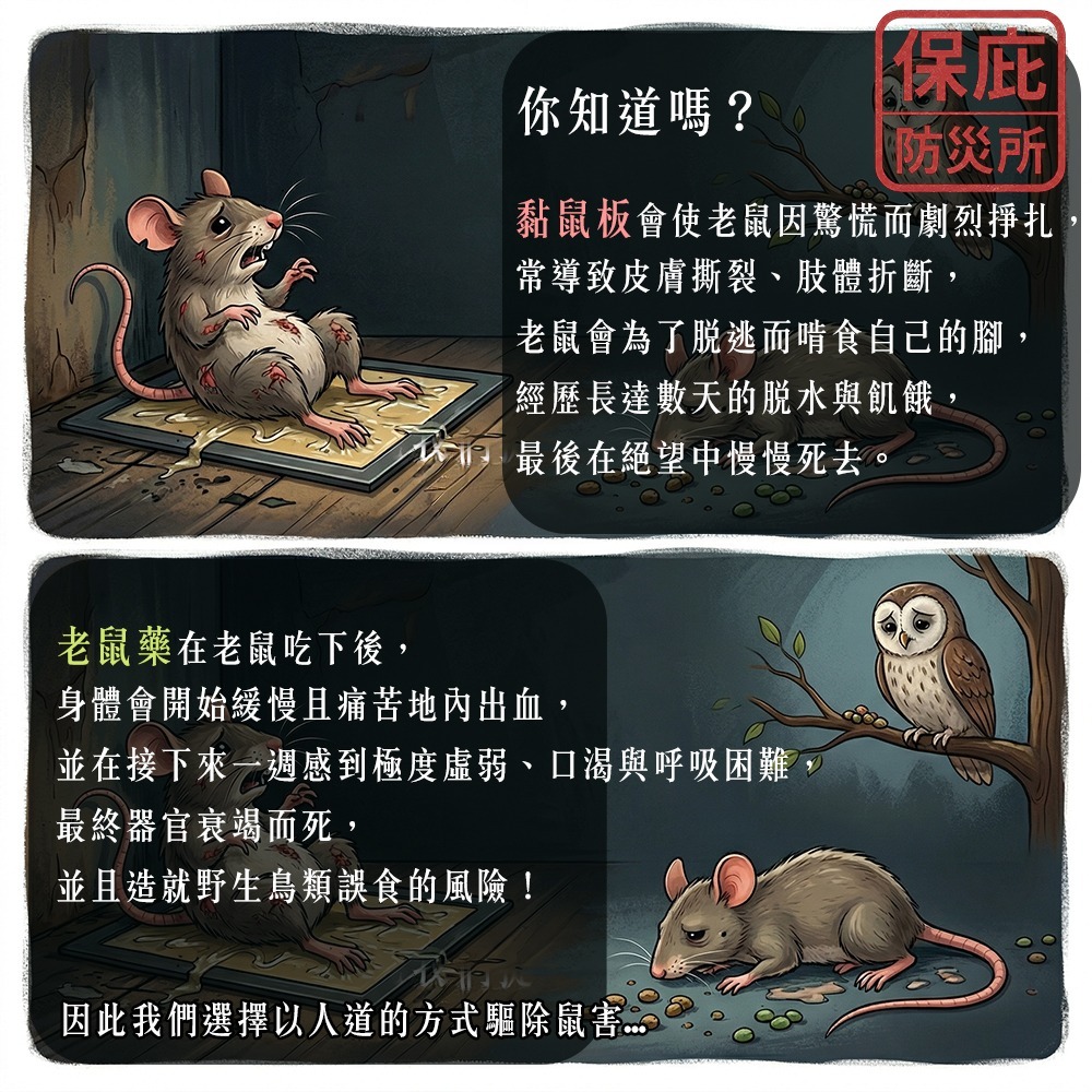 ｜保庇防災所｜無毒環境友善！日本設計×台灣製造 超音波+電磁波驅鼠器 高頻噪音 貓狗無害 驅鼠 滅鼠 防鼠 捕鼠 廚房-細節圖2