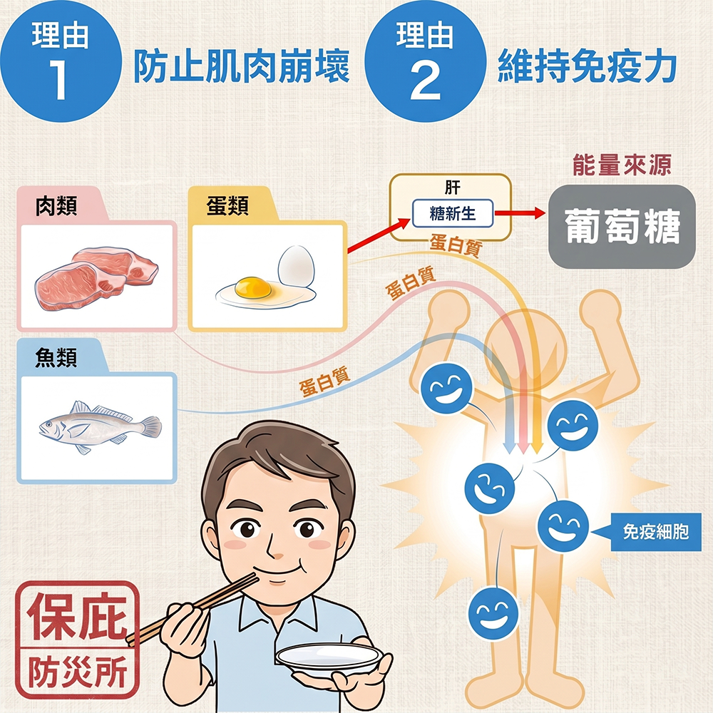 ｜保庇防災所｜補充蛋白質！魚肉胜肽錠 日本製 蛋白質營養錠 高蛋白 補充體力 登山露營 防災糧食 日本災害乾糧 補給錠-細節圖4