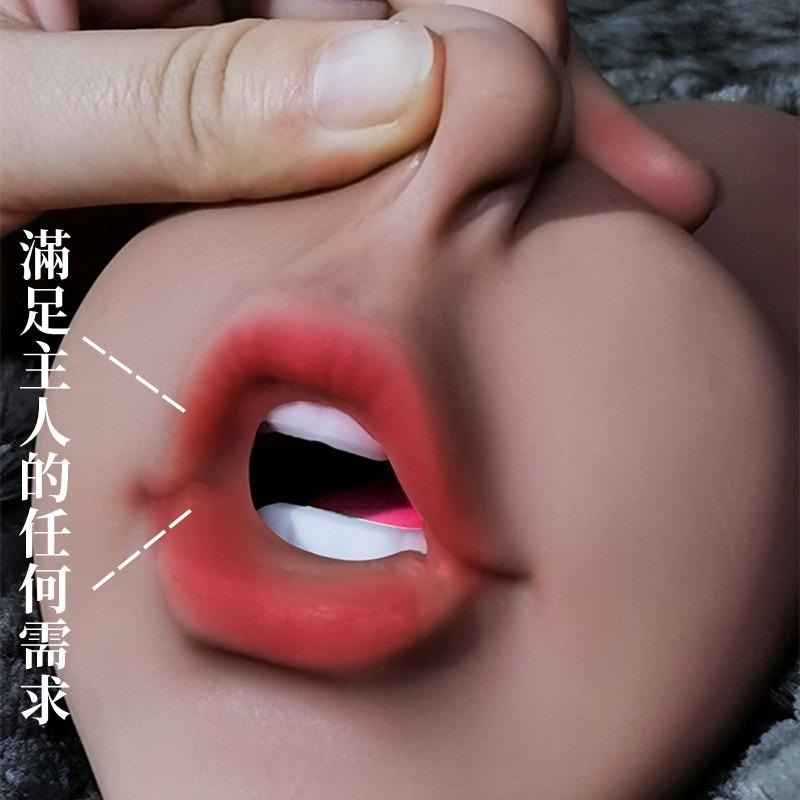 台灣現貨 仿真嘴部飛機杯 逼真美舌嫩牙 飛機杯 手動飛機杯 自慰杯 滿足您對嘴部的任何慾望-細節圖2