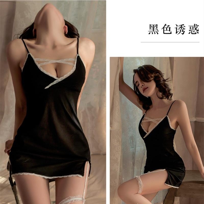 台灣現貨 性感睡衣 情趣睡衣 睡衣 性感睡裙 居家睡衣 性感內衣 情趣內衣 蕾絲誘惑睡裙 火辣裸空夜店裝  8349-細節圖5