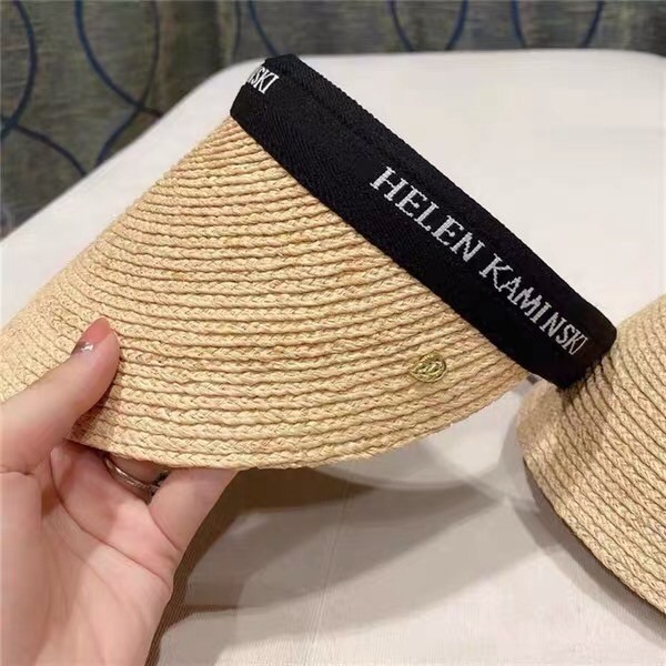 Helen Kaminski BIANCA Raffia 拉菲草帽 時尚防曬草帽 防曬帽 遮陽帽 草帽 空頂帽 滑入式-細節圖7