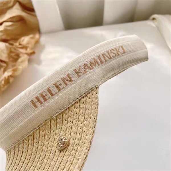 Helen Kaminski BIANCA Raffia 拉菲草帽 時尚防曬草帽 防曬帽 遮陽帽 草帽 空頂帽 滑入式-細節圖8