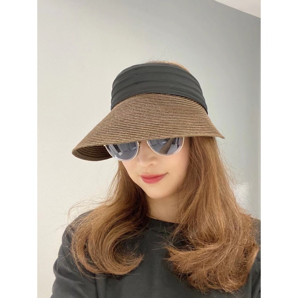 ZINGARA JASPER BEACH VISOR 後緞帶綁結海灘遮陽帽 空頂帽 草帽 蝴蝶結 小臉神帽 防曬 遮陽-細節圖11