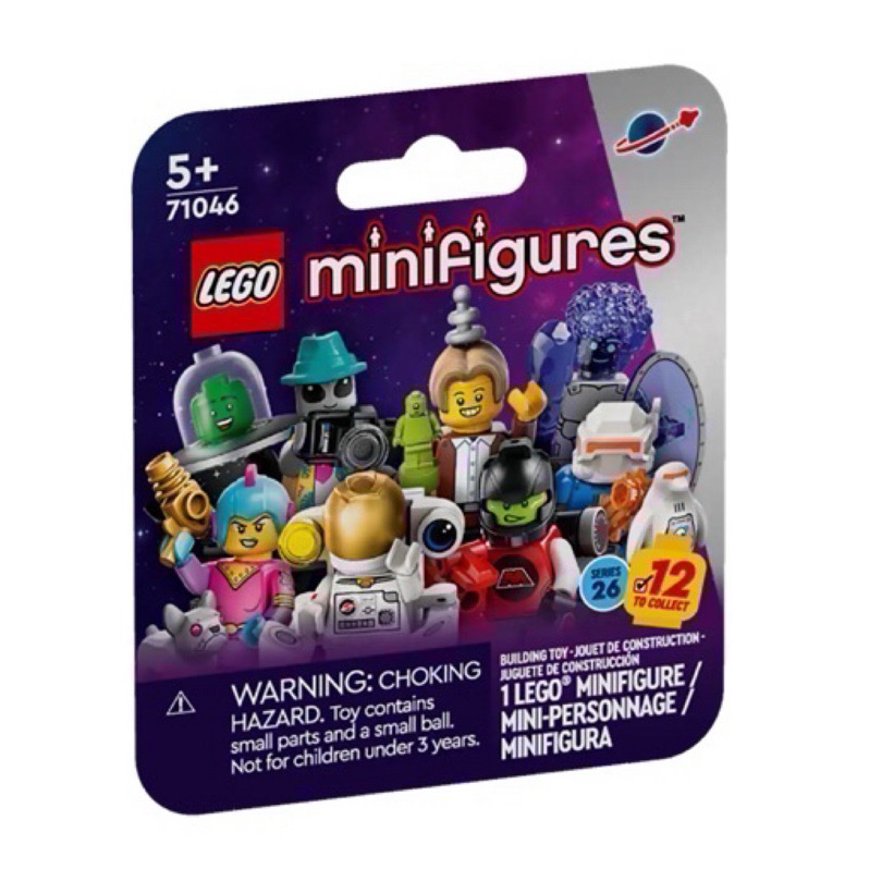 《Bunny》LEGO 71046 樂高 71046 第26代人偶包 太空 Space系列-細節圖2