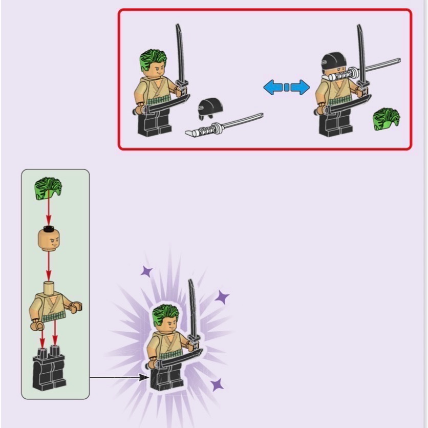 拆售場景《Bunny》 LEGO 樂高 75639 前進梅利號 場景 航海王系列-細節圖5