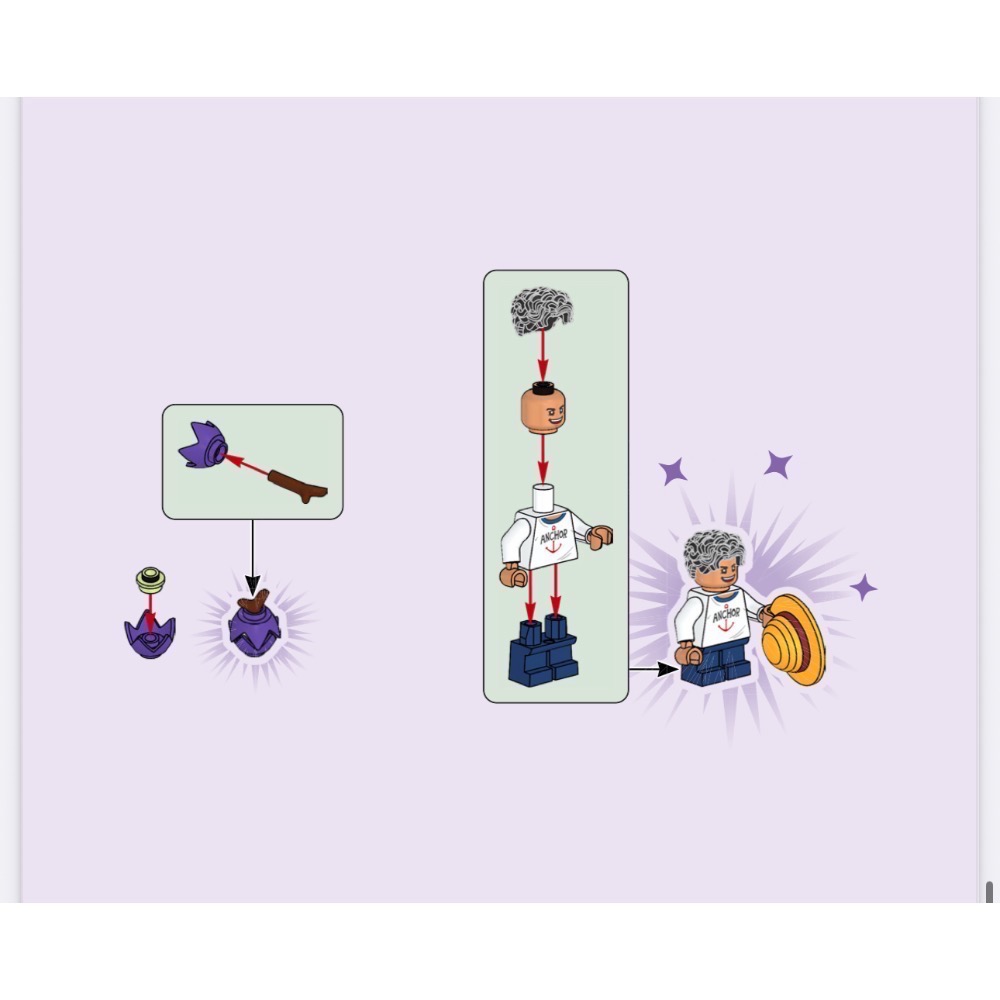 《Bunny》 LEGO 樂高 75636 魯夫 草帽 航海王系列-細節圖2