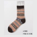 【日本代購/台灣現貨/男女適用】襪子 加厚襪 羊毛兔毛襪 中筒襪 學生襪 日本襪 男襪 女襪 民俗風襪子 秋冬襪-規格圖9