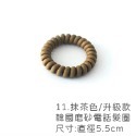 電話線髮圈 髮圈『韓國升級版5.5公分』莫蘭迪磨砂髮圈 韓國髮飾 髮束 綁頭髮  彈力無痕髮圈 億安文坊 p03-規格圖9