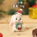🎄聖誕禮物 交換禮物 公仔🎄【台灣現貨/新款】聖誕擺件 多肉植物擺件造景 擺拍道具 聖誕節 仰望天空動物公仔-規格圖9