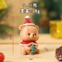 🎄聖誕禮物 交換禮物 公仔🎄【台灣現貨/新款】聖誕擺件 多肉植物擺件造景 擺拍道具 聖誕節 仰望天空動物公仔-規格圖9