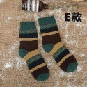 【日本進口/現貨】襪子 厚襪子 保暖襪 中筒襪 厚襪子毛圈襪 少女襪 棉襪 長襪 撞色襪 民俗風襪子 兔羊毛襪 文青襪-規格圖9