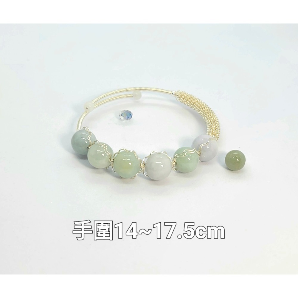 硃砂／灰月光／天河／青金石／鈦赫茲／海藍寶／翡翠／紫鋰輝／黑金超7+紫水晶／彩螢石/和田玉-細節圖9