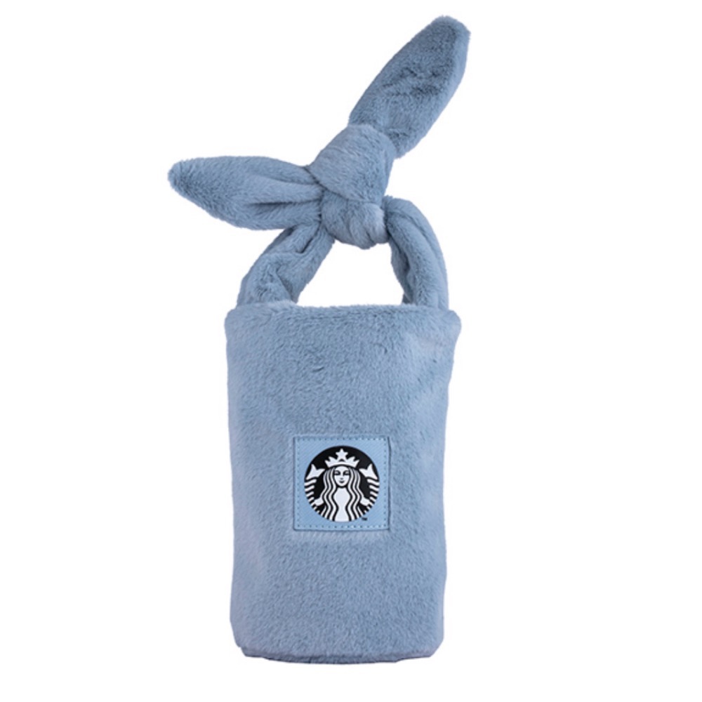 星巴克毛茸月兔綁帶隨行杯袋 STARBUCKS 蝦皮最便宜 原價$390元特價$270元馬上出貨-細節圖2
