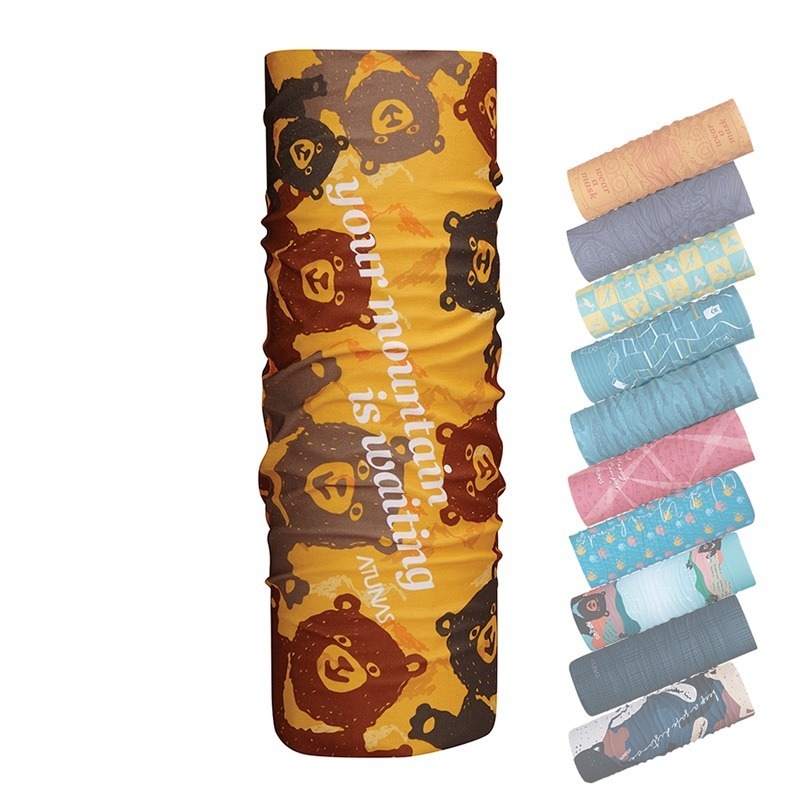 ATUNAS COOLMAX抗菌頭巾(歐都納/圍脖/頭套/涼感/吸濕排汗/台灣製)-細節圖2