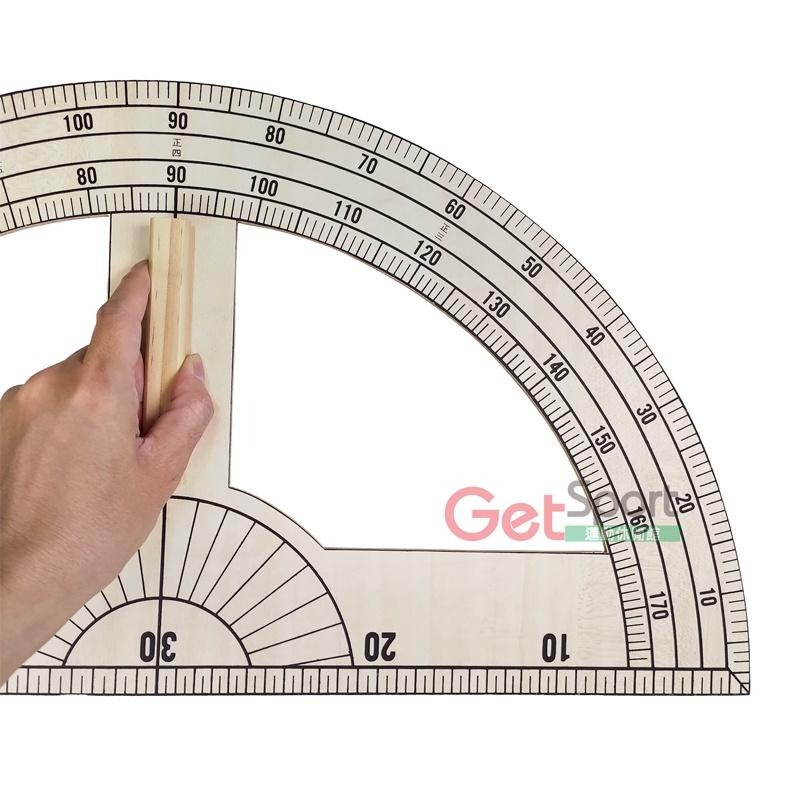 教學分度器(半圓量角器/老師文具/度量衡/繪圖教具/學校/台灣製)-細節圖2