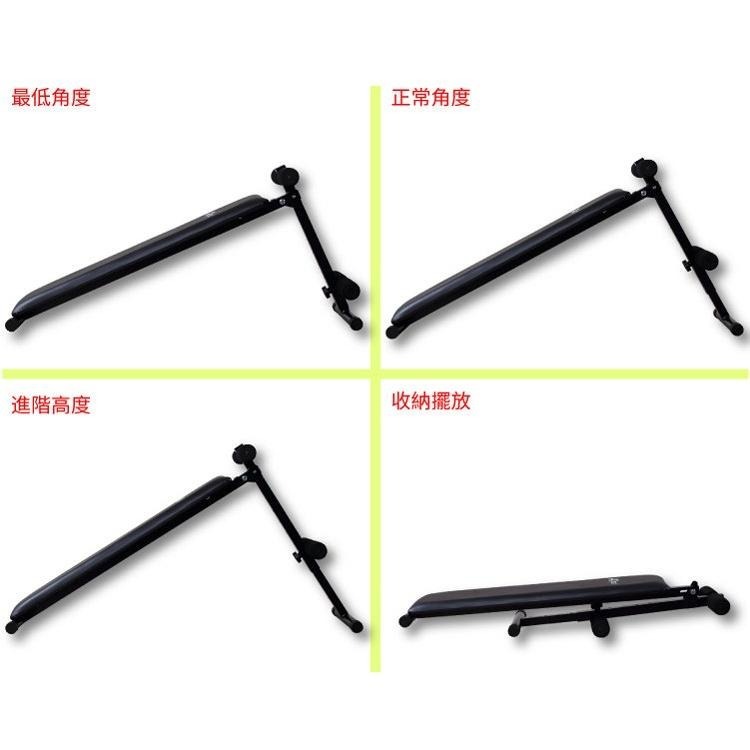 可摺疊仰臥板(健腹板/仰臥起坐器/重訓板/捲腹機/腹肌健身椅)-細節圖4