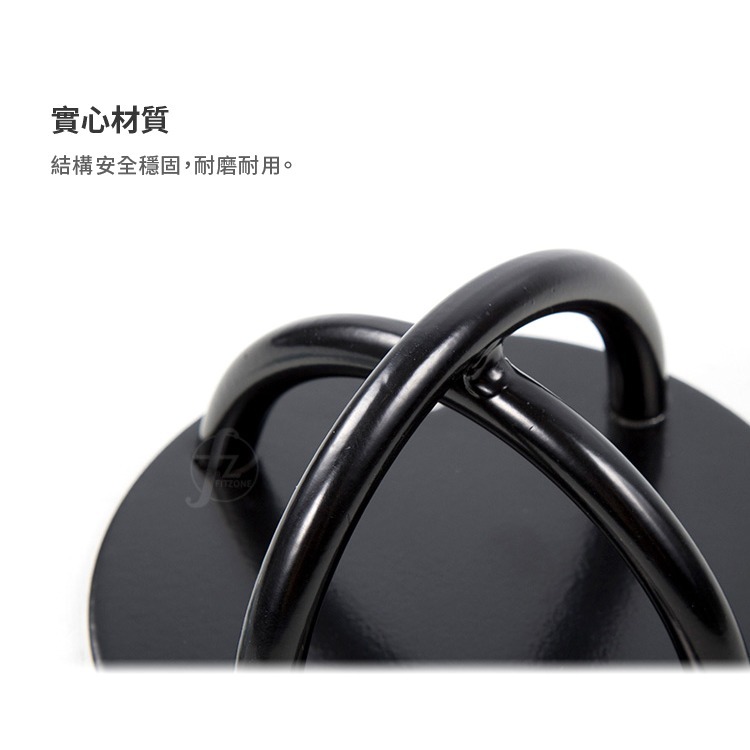 懸吊固定器(吊環固定座/懸掛訓練帶/錨點/頂扣/牆扣)-細節圖4