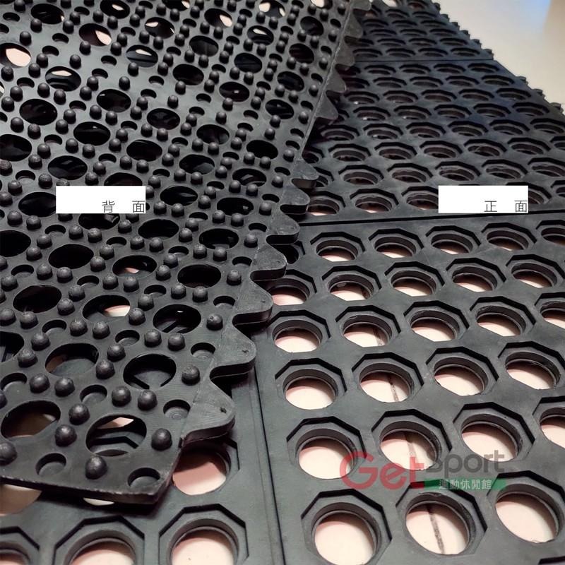 拼接式橡膠重板(排水橡膠墊/地墊/腳踏墊/防撞墊/油污墊/台灣製)-細節圖5