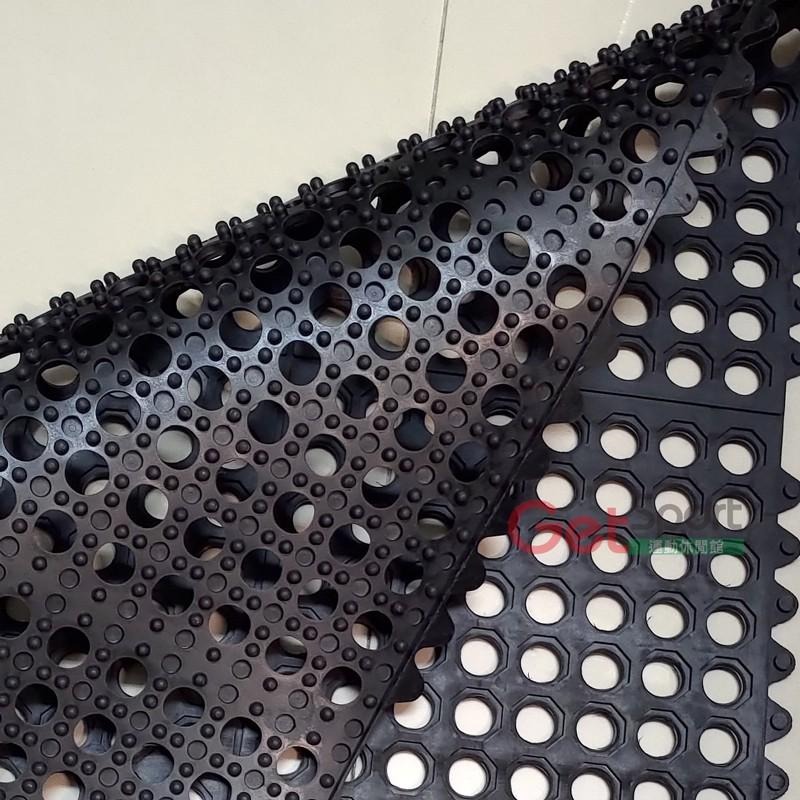 拼接式橡膠重板(排水橡膠墊/地墊/腳踏墊/防撞墊/油污墊/台灣製)-細節圖6