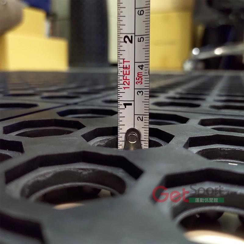 拼接式橡膠重板(排水橡膠墊/地墊/腳踏墊/防撞墊/油污墊/台灣製)-細節圖7