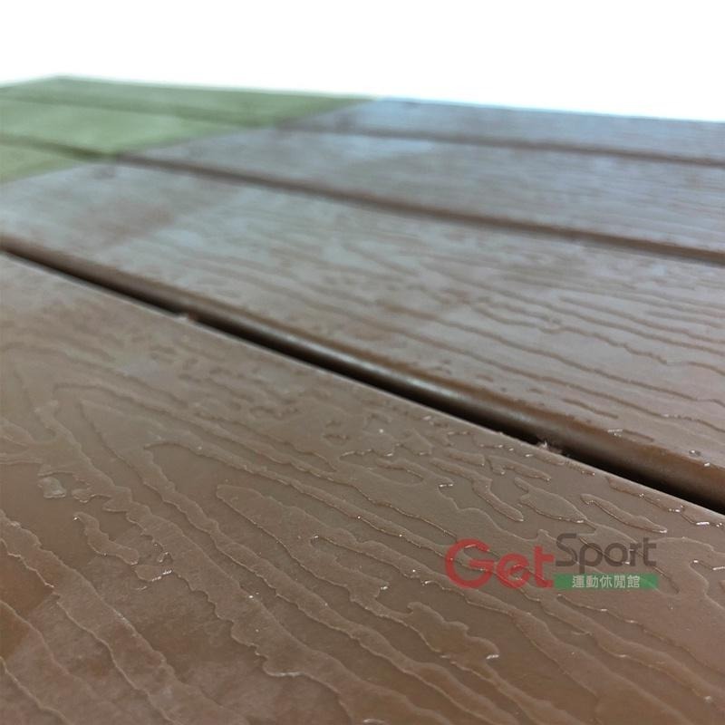 木紋排水防滑板(防潮踏墊/衛浴/排水墊/拼接地墊/陽台/廚房/台灣製)-細節圖3