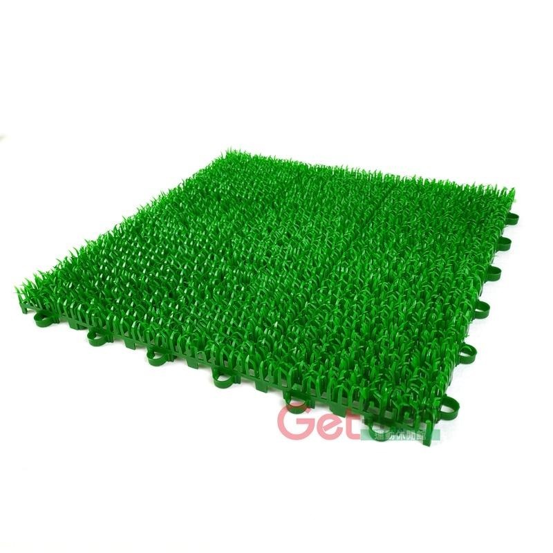 DIY人工草墊(4片組)(組合式草皮/拼接仿真草/草地毯/裝飾植物/門墊/排水墊)-細節圖3
