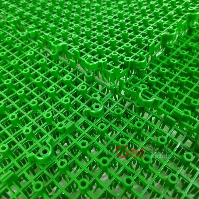 DIY人工草墊(4片組)(組合式草皮/拼接仿真草/草地毯/裝飾植物/門墊/排水墊)-細節圖8