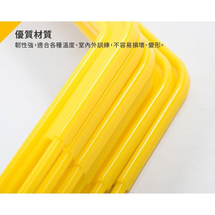 六角敏捷梯(蜂巢敏捷訓練梯/硬式繩梯/六邊跳格梯/橫向移動/步伐梯/格步梯/跨欄欄架)-細節圖3