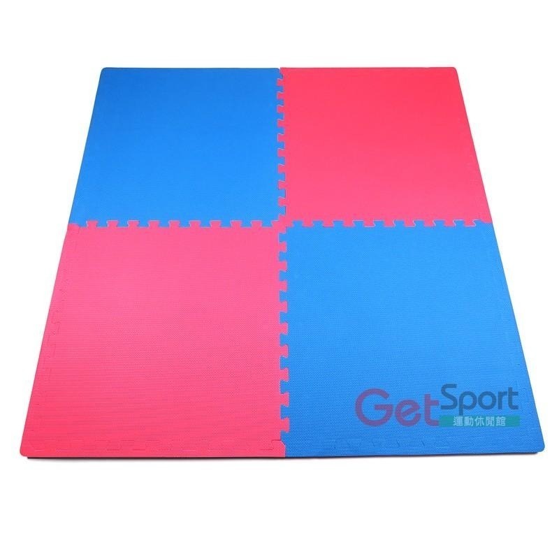 巧拼型武術墊4入(十字紋)(跆拳道/摔跤/武術地墊/柔道墊/EVA/力波墊/遊戲墊/巧拼墊/運動墊/體操墊)-細節圖2