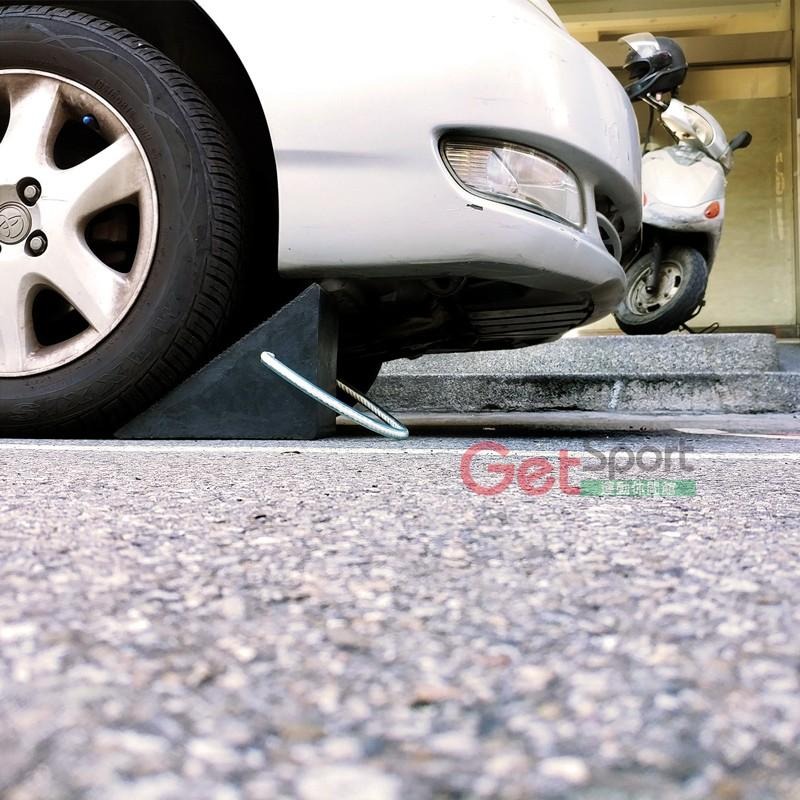 大車用活動式三角車輪擋(貨車/橡膠擋車器/擋輪座/3角車擋/擋車墩/輪架/輪阻/定位器/車輪塞)-細節圖5