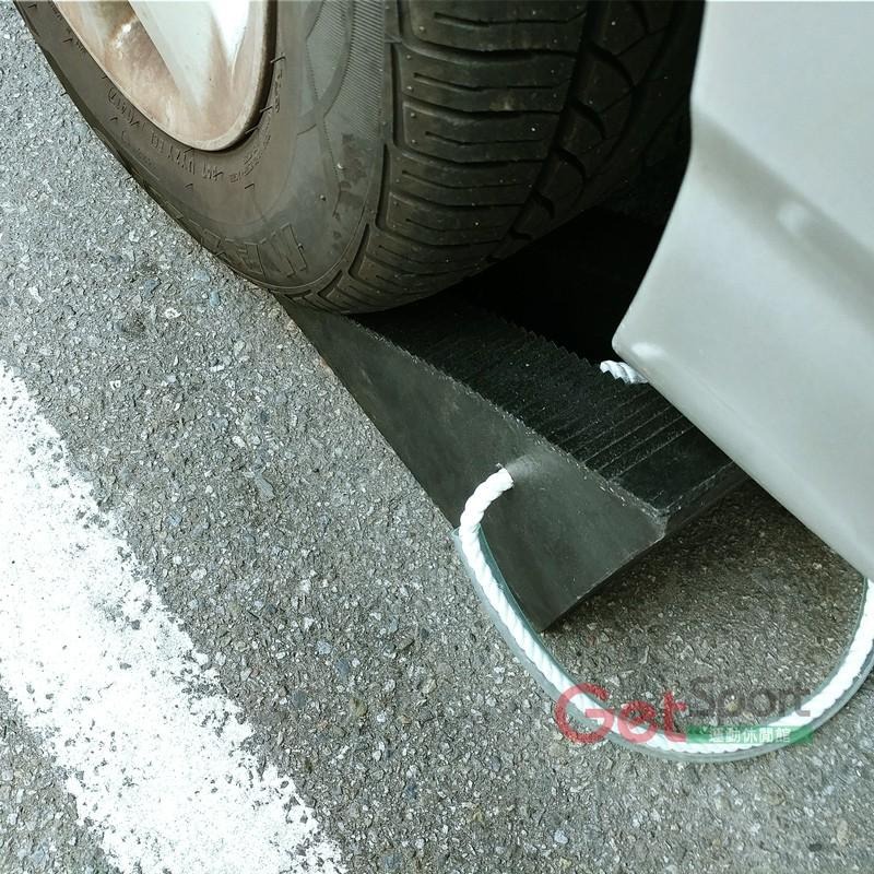 大車用活動式三角車輪擋(貨車/橡膠擋車器/擋輪座/3角車擋/擋車墩/輪架/輪阻/定位器/車輪塞)-細節圖6