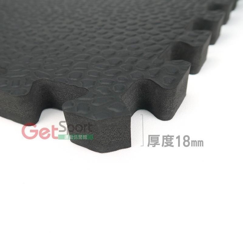 巧拼型健身地墊4入(EVA緩衝墊/減震地磚/防滑/防撞/重訓場/健身房/台灣製)-細節圖2