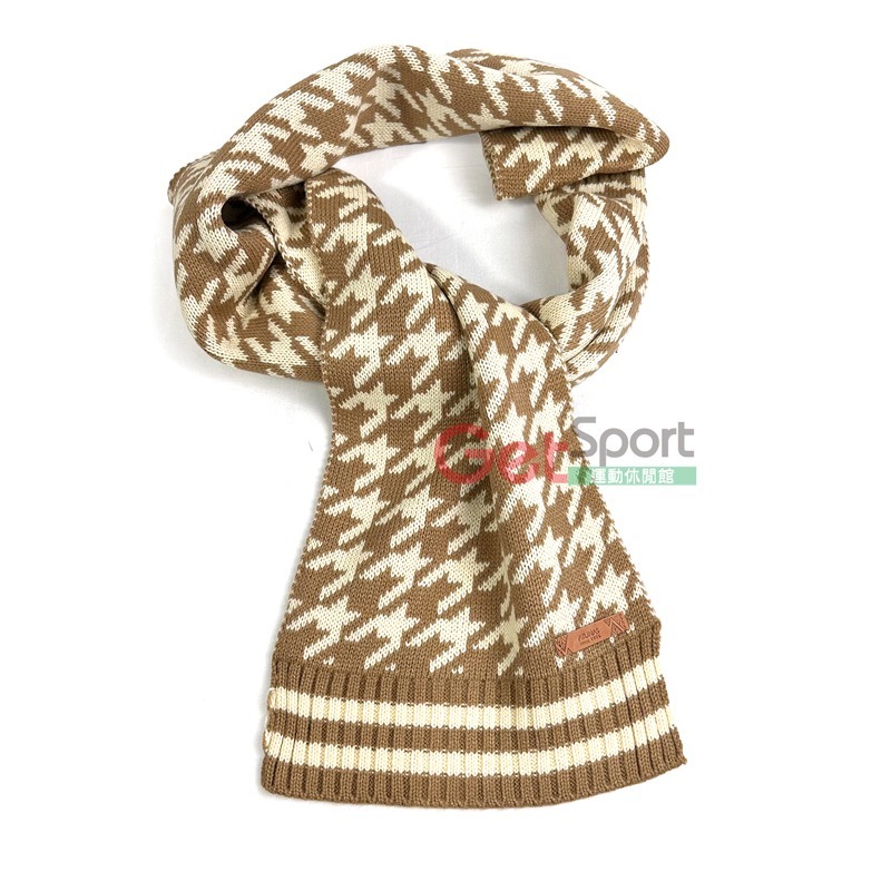 ATUNAS保暖圍巾(保暖/休閒旅遊/冬裝配件/禦寒衣物/千鳥格)-細節圖3