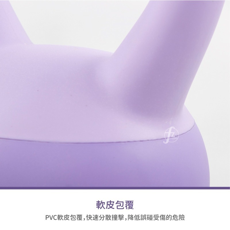 軟式壺鈴3公斤(3KG/深蹲/包膠/Kettlebell/拉環啞鈴/甩啞鈴)-細節圖3
