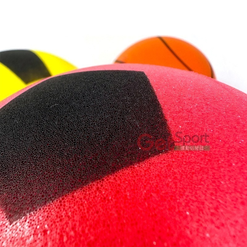 特波士高彈靜音球(小籃球/小足球/安全玩具/親子同樂/泡棉球/團康)-細節圖6