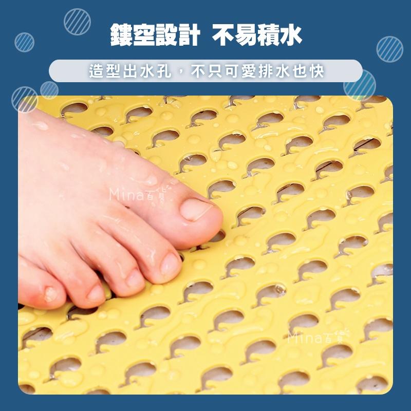 [台灣發貨 超取免運] 地墊 止滑墊 浴室防滑墊 防水地墊 踏墊 塑膠地墊 拼接地墊 排水墊 pvc地墊(mina百貨)-細節圖5