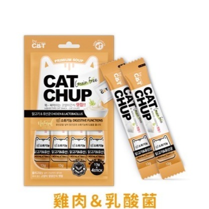 韓國 喵洽普Cat Chup 貓肉泥 無穀貓咪肉泥 貓咪機能肉泥 貓咪零食-細節圖3