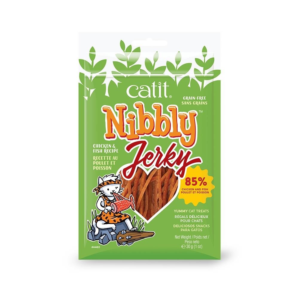 嘿卡堤 貓零食 烤雞條 無穀貓零食 catit nibbly-細節圖3