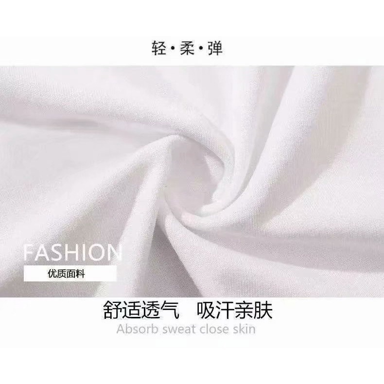 地下室-情侶短T恤 韓版小熊塗鴉印花五分袖寬鬆OVERSIZE短袖上衣【NL621280】-細節圖9