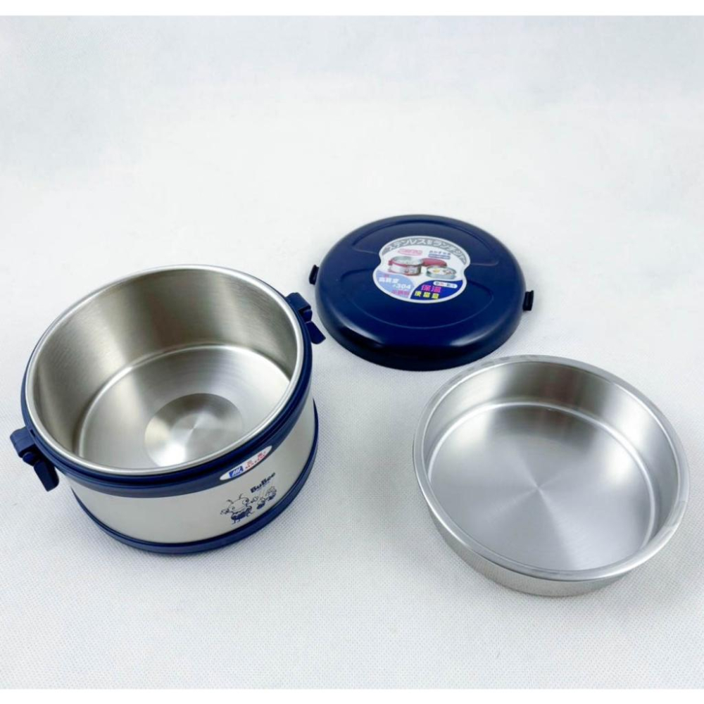 《物廉網》台灣製 小蟻布比 蘇香兩層高真空不銹鋼飯盒(附提袋) 保溫盒 飯盒 保溫飯盒 保溫便當盒 飯菜盒 保溫鍋-細節圖7