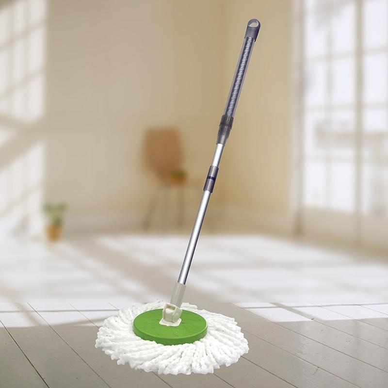 舞水痕日式萬用拖拖把組(手壓) 旋轉拖把 免手洗 手壓脫水 掃除拖地 乾濕兩用 不沾手 拖把-細節圖3