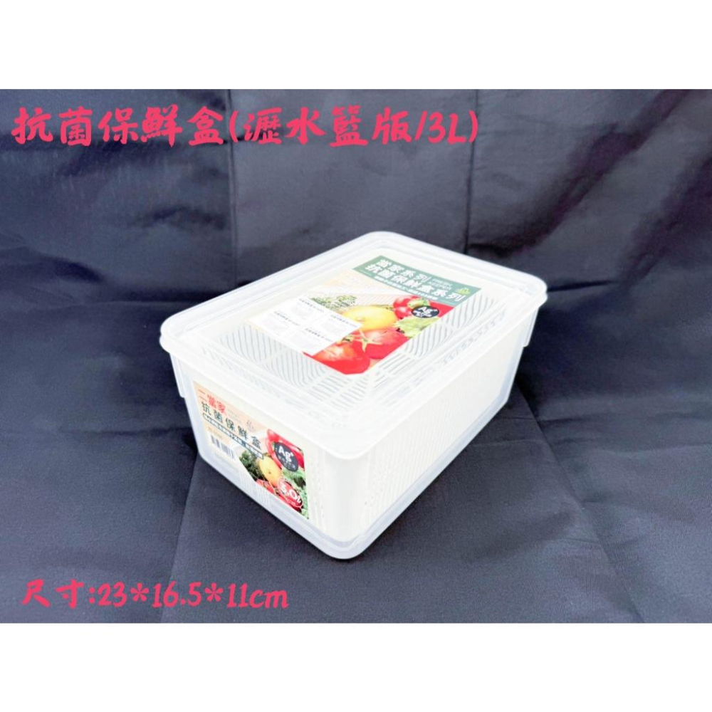 《物廉網》SGS檢驗合格 抗菌保鮮盒多尺寸可選 收納盒 蔬果 冷藏 瀝水 密封 儲物盒 瀝水 密封盒-細節圖8