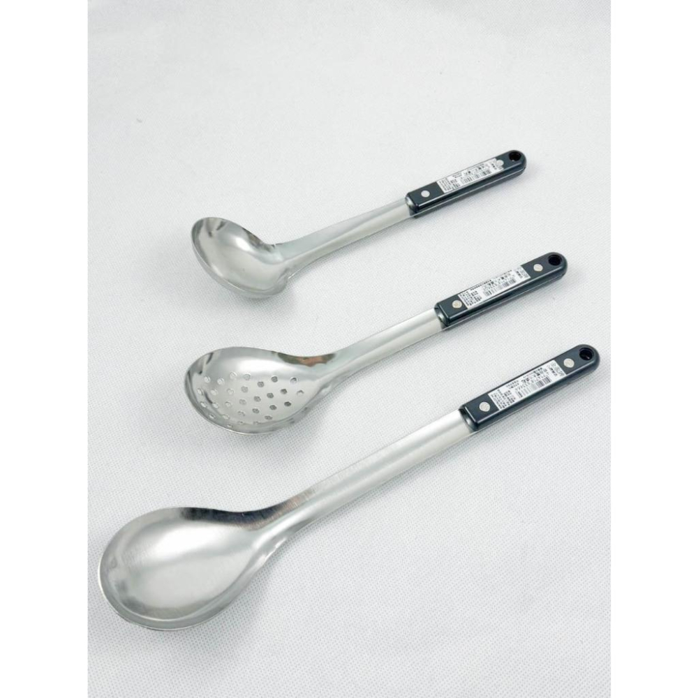 《物廉網》合木餐具全系列 台灣製 金龍 合木 加長 大湯匙 木柄 湯杓 湯勺 菜匙 菜杓 大湯勺 不鏽鋼湯匙 電木湯匙-細節圖2