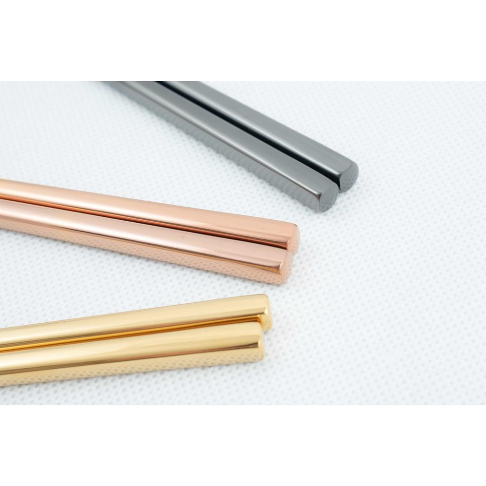 《物廉網》CLARE可蕾爾 台灣製 典鑽316不鏽鋼筷(5入) 不鏽鋼筷 環保筷 筷子 不銹鋼筷 鐵筷 鋼筷-細節圖3