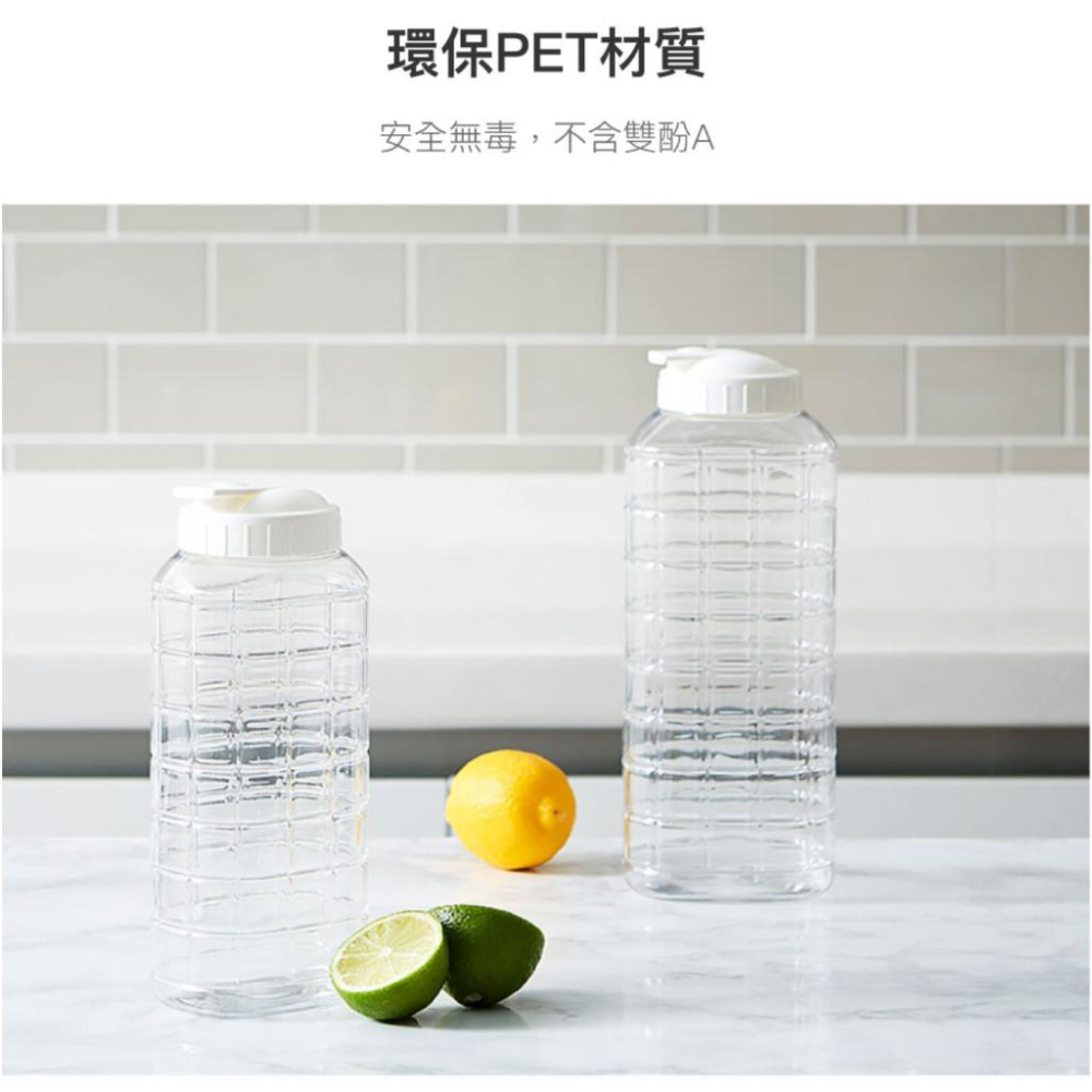 《物廉網》LOCK LOCK樂扣樂扣 PET水壺(1L/1.5L) 夏日沁涼水壺 水杯 冷水壺 輕便水壺-細節圖4