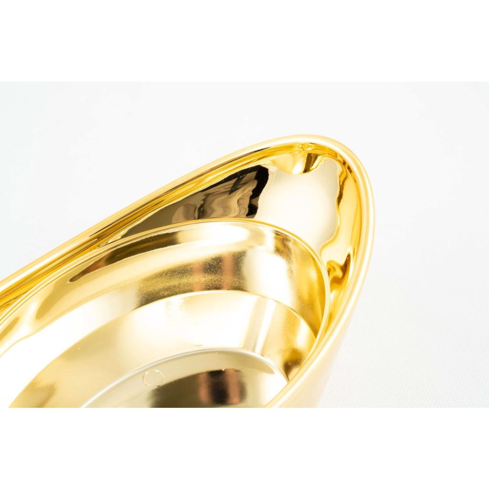 《物廉網》台灣製 聚寶盒 金元寶 儲物糖果盒 糖果罐 裝飾 擺飾 聚寶盆 過年 新年 招財進寶 餅乾盒 餅盒-細節圖5