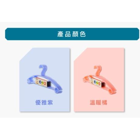 《物廉網》聯府 KEYWAY 台灣製 F406安可衣架(6入) 成人衣架 晒衣架 曬衣架 晾衣服 毯子毛巾架-細節圖5